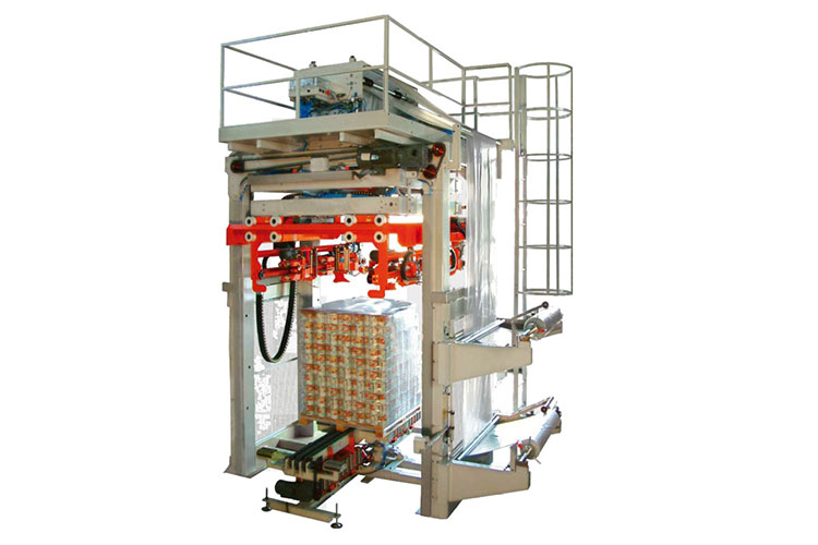 Cold stretch bagging and packing machine