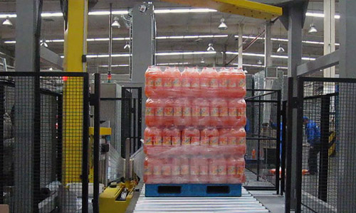 Pepsi - Application case of pallet wrapping machine