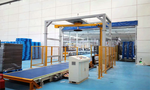 Yikang - Application cases of arm type wrapping system