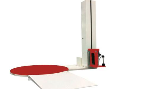Semi Automatic Wrapping Machine With Ramp
