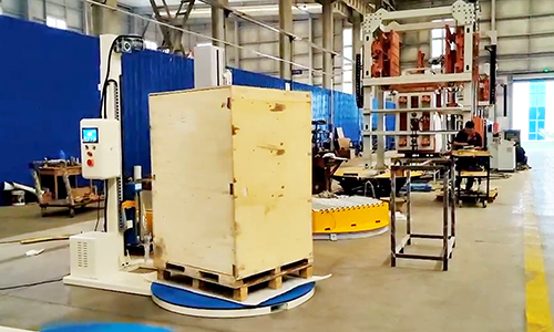 How to double the efficiency of storage packaging? Fully automatic pallet wrapping machine gives the answer in practical application