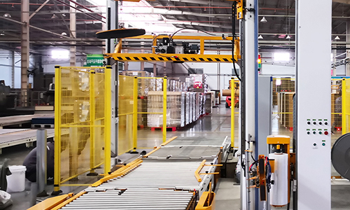 Is the packaging production line always slowed down? How can the online wrapping machine help achieve rhythm alignment and efficient shipment?