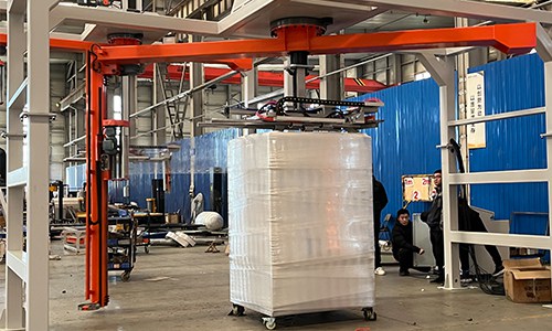 High-speed rocker arm wrapping machine helps the packaging industry improve efficiency and precision