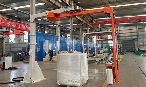 Fully automatic arm wrapping machine improves the packaging of complex goods, and improves the stability and packaging efficiency of high-end goods
