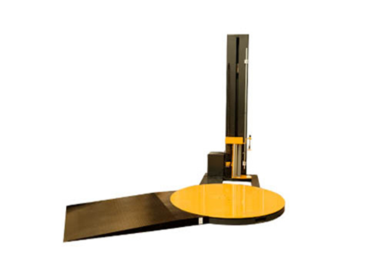Stretch film wrapping machine
