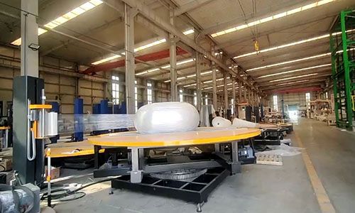 Designed for coiled goods: Cylinder wrapping machine improves the efficiency and neatness of non-woven fabric packaging