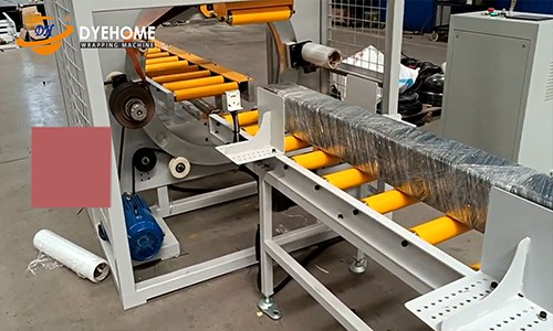 Is it inconvenient to pack building material profiles? This horizontal wrapping machine allows for fast, economical, and less labor