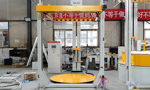 Top Sheet Stretch Wrapping Machine: Complete Protection for Palletized Goods