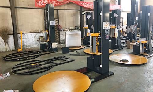 Low Shipping Efficiency and High Labor Costs? The Pallet Wrapping Machine is Your Answer