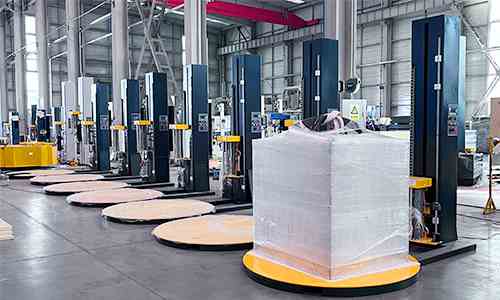Pallet Stretch Wrapping Machine｜Saving Film, Improving Shipping Efficiency & Transport Safety