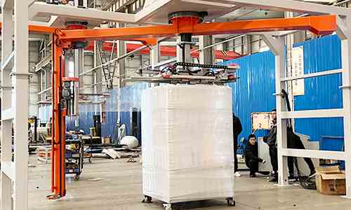 Rotary Arm Stretch Wrapper — High-Speed Continuous Operation, Safer for Heavy Loads
