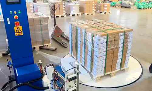 Unstable Warehouse Outbound Loads? Carton Pallet Wrapping Machine Improves Pallet Integrity