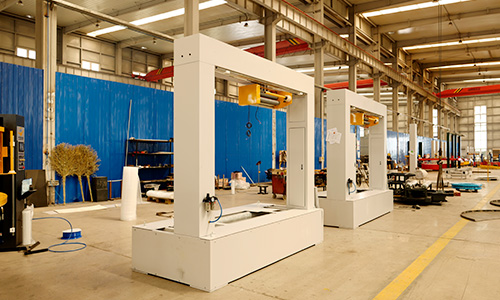 Radial Cylindrical Stretch Wrapping Machine: A Packaging Solution for Full Circumferential Wrapping of Roll Products