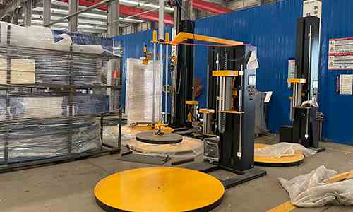 Lightweight Pallet Loads Prone to Instability? Top Press Pallet Wrapping Machine Enhances Wrapping Stability