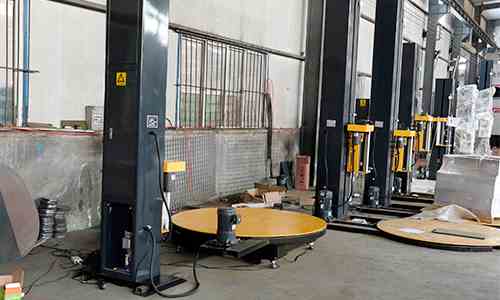 Need Both Weighing and Wrapping for Outbound Pallets? Automatic Weighing Stretch Wrapping Machine Completes Both Simultaneously